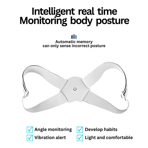 Smart Sensor Corrector Belt, Smart Adjustable Posture Corrector With Vibration