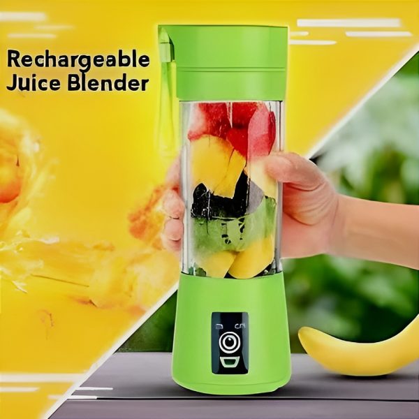 Rechargeable Portable Juicer Blender – 6 Blade Smoothie Maker