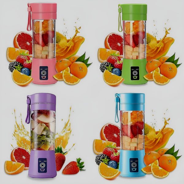 Rechargeable Portable Juicer Blender – 6 Blade Smoothie Maker