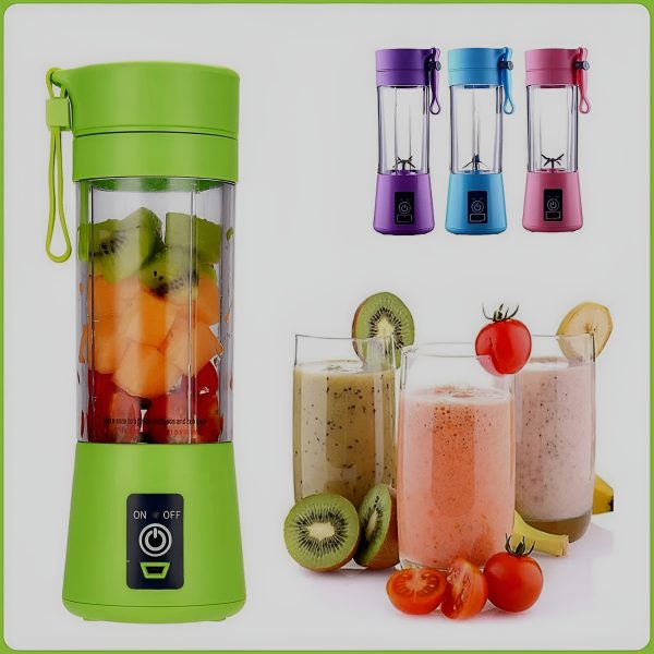 Rechargeable Portable Juicer Blender – 6 Blade Smoothie Maker