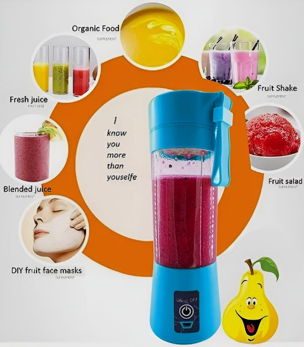 Rechargeable Portable Juicer Blender – 6 Blade Smoothie Maker