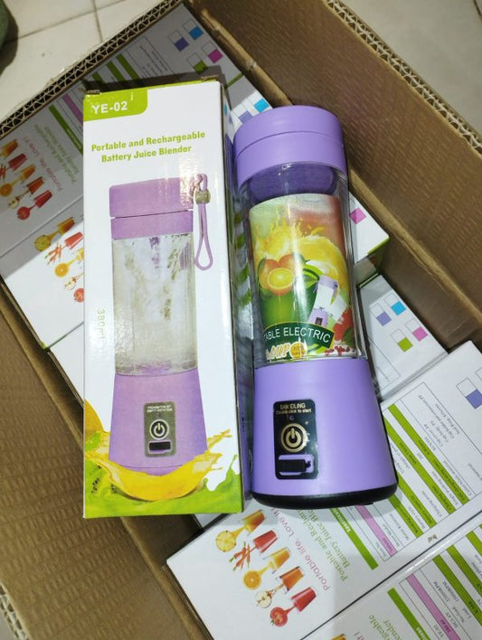 Rechargeable Portable Juicer Blender – 6 Blade Smoothie Maker